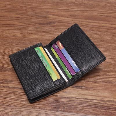 Cowhide Business Card Wallet