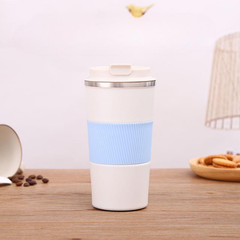 304 Stainless Steel Mug with High Value Flip Cover for Direct Drinking Coffee Cup, Business Office Gift Cup