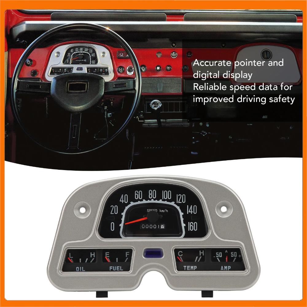 12V Meter Gauge Cluster Personalized Professional 83100 60180 Speedometer Instrument Gauge for Land Cruiser 40 Series