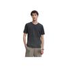 Li-Ning Gradient Quick-Dry Antibacterial Short-Sleeve T-Shirt Men Tops Black Charcoal-Gray ATST563-1