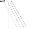 Silver 2mm/3mm/4mm/5mm/6mm Extra Long HSS Drilling Straight Shank Drill Bits Parts Cutter Drilling Kit For Wood SteelMetal Alloy
