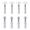 Bi-fold Door Hardware Kit Top And Guide Wheel Easy-to-use Multi-purpose Sliding Parts for