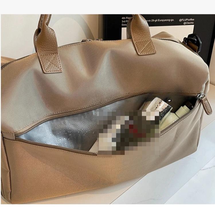 Fashion Korean Style Sports Bag Lightweight Oxford Travel Tote for Gym Swimming Beach Essentials High-capacity Sport Bags