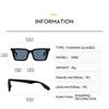 Women's sunglasses men's retro square sunglasses
