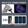 4-in-1 5V-12V RGB LED Interior light LED Lamp Car Lamp Foot light Car Decorations APP control, dynamic rhythm atmosphere light