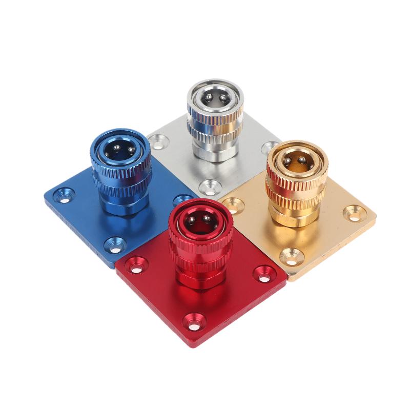 1/4 Quick Connect Aluminum Wall Mount Bracket Colorful Wall Holder For Car Wash Foam Cannon Bottle Storage Fixed Support Stand