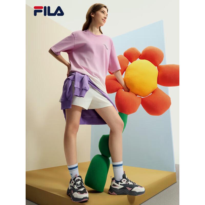 Парная футболка с коротким рукавом FILA X TIM LAHAN с градиентом M розовый