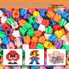 Cross-Border Micro Building Block Toy Set for Students, Small Particle Loose Parts