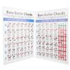 Bass Guitar Chords Chart 4‑String Electric Reference Paper Exercise Tool for Beginners