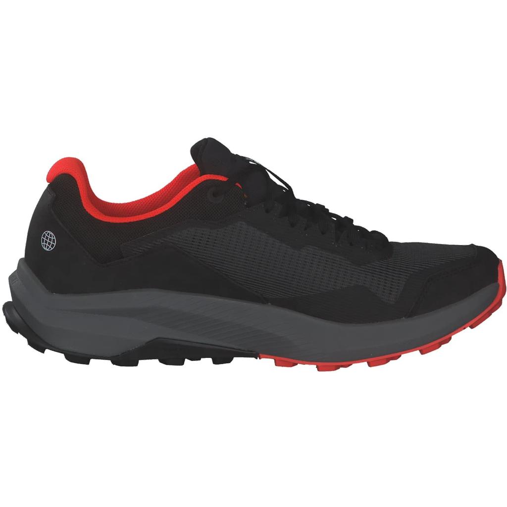 Adidas Terrex Trail Rider LTH85 Running Core Red Size GORE-TEX Men's Shoes, Black/Grey Four/Solar (HQ1233), 27.5cm