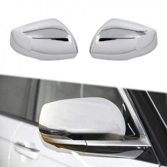 Chrome Exterior Side Door Rearview Mirror Cover Trim for Jeep Grand Cherokee 21+