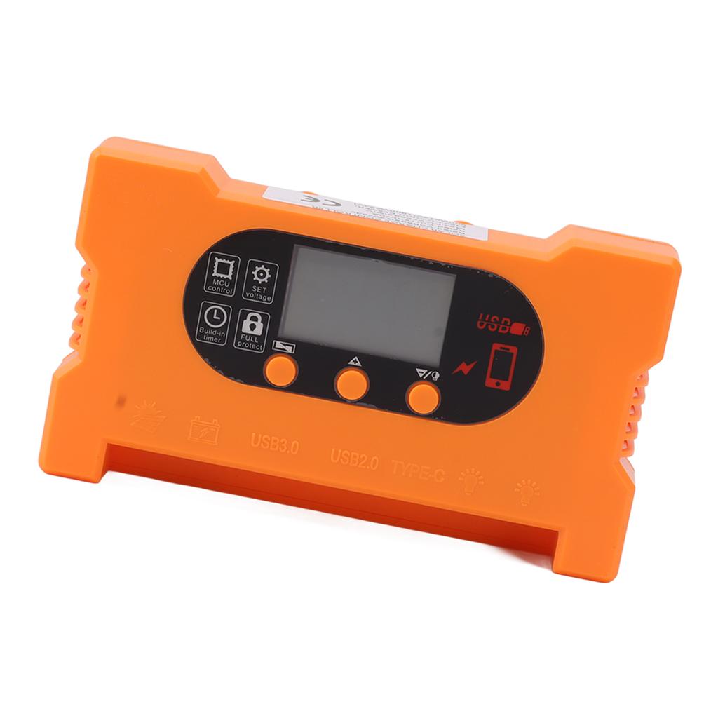 Solar Charge Controller Type C Fast Charge Drive Control Short Circuit Protection Automatic Battery Recognition Solar