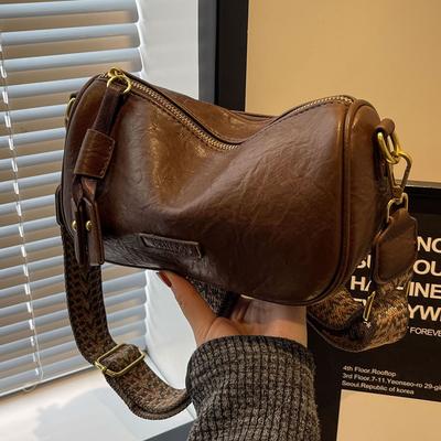 Elegant Women Crossbody Shoulder Bags Solid Color Top Design Handbags High Quality Casual Vacation Lovely Messenger Bags