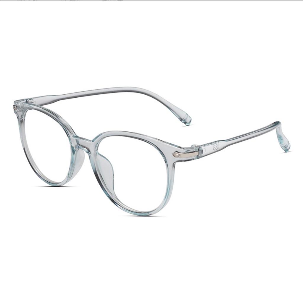Anti Blue LightTransparent Computer Glasses Frame Women Round Eyewear Blocking Glasses Optical Spectacle Eyeglass Clear Glasses