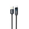 Dudao L7T Cable Usb-A - Usb-C 66W With LED Display 1M - Black