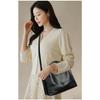 Vintage Leer Patchwork Handtas Mode Schoudertas Dames Vintage Crossbody Tas Werk Boodschappen en Dames Vakantiecadeaus
