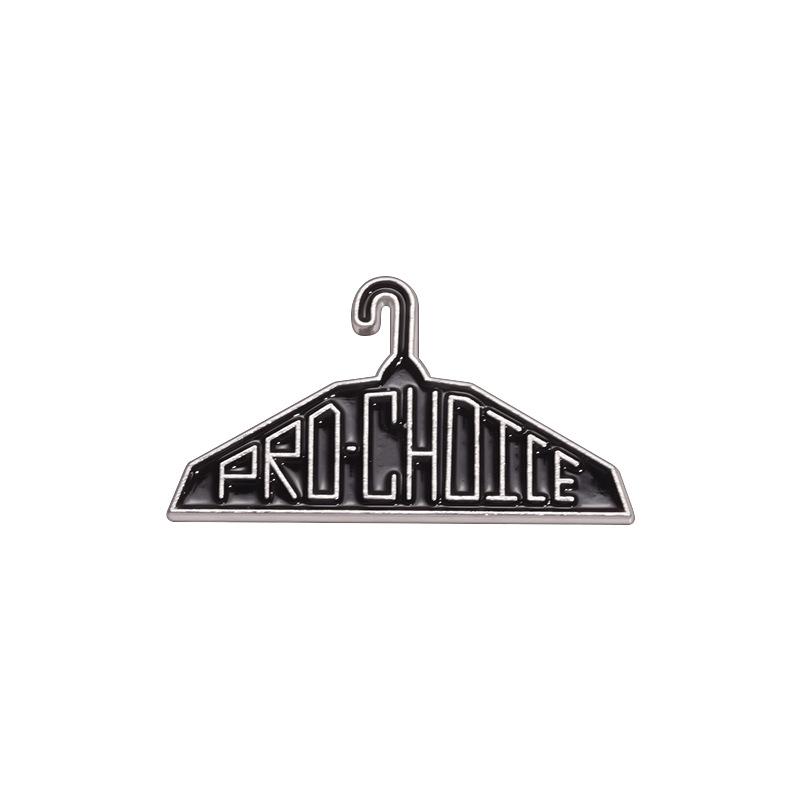 

Hanger Black Unique Design Metal Brooch Pin Featuring Cute Cartoon Characters For Fashion Trendy