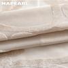 1 peça NAPEARL elegante padrão de flor jacquard artesanato tule cortina janela transparente para sala de estar quarto decoração de casa
