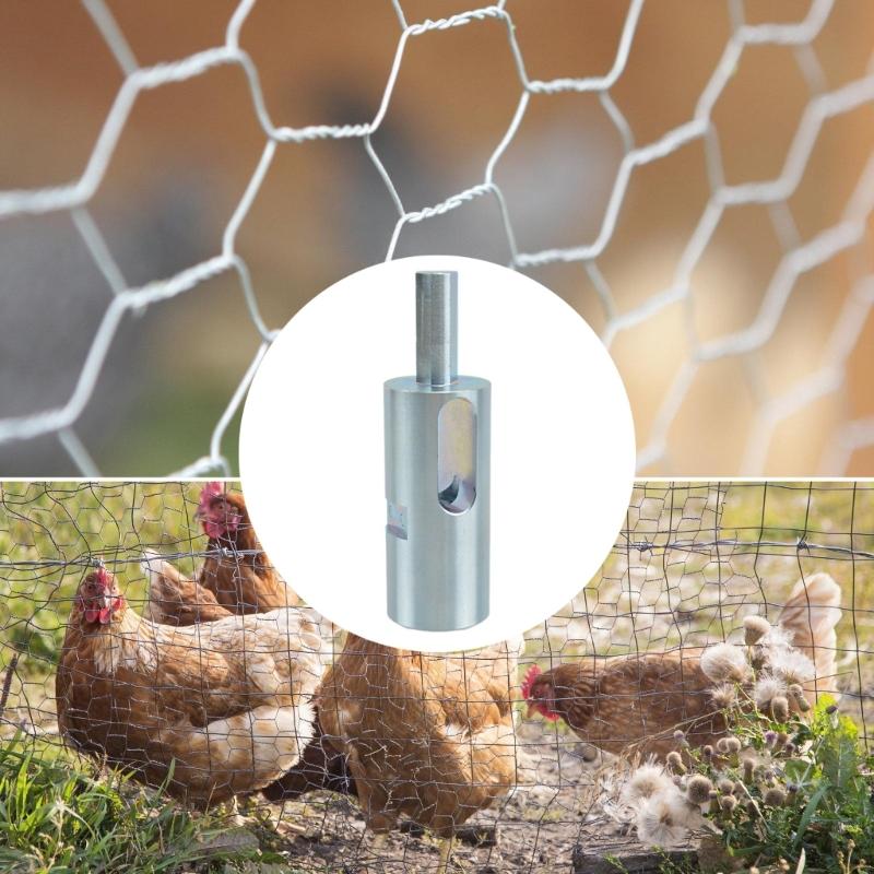 Drill Chuck Tool for 9 Gauges Twist Ties Twist Fence Tool Metal Fence Ties Drill Chuck Twist Ties Tool for Fixing Chain