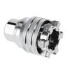 1/2Pcs Adjustable Magic Socket Wrench Universal 10-19mm Ratchet Head Spanner Labor Saving for Furniture Assembly DIY Projects