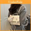 Minimalist Pu Shoulder Backpack With Durable Stitching For Daily Use