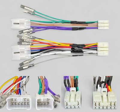 Compatible with 6P/10P Connector Power Supply Harness for Toyota/Daihatsu Vehicles,