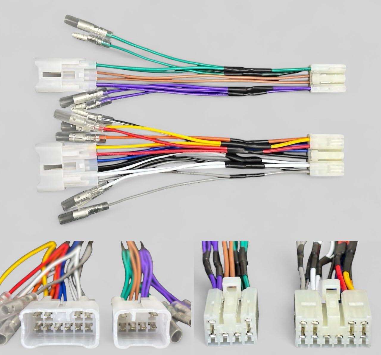 Compatible with 6P/10P connector power supply harness for Toyota/Daihatsu vehicles,