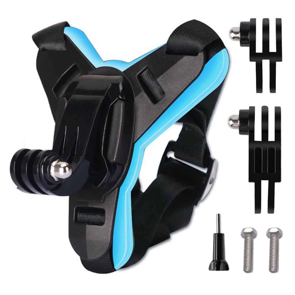 Off-Road Motorcycle Helmet Chin Mount for GoPro9-13 Action Cameras