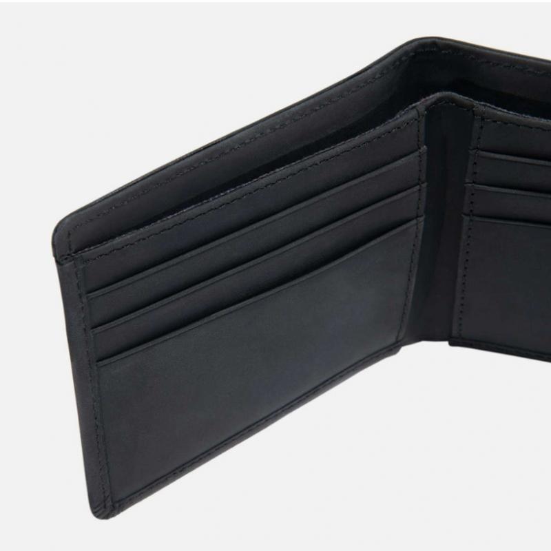 carhartt Carhartt  B0000207  Saddle Leather Bifold Wallet Black 94673 94673