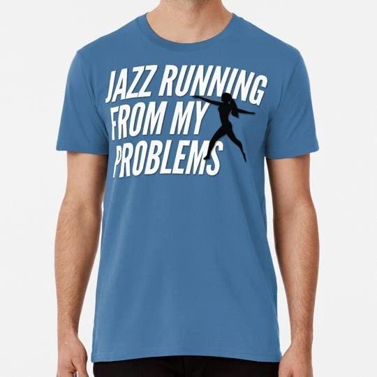 Jazzs Running From My Problems Size S to 5XL Made in the USA T shirt M