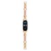 Strap for Xiaomi Mi Band 9 Stainless Steel Buckle Bracelet for Miband 8 NFC Fashion Lady Style Replacement Silicone Band