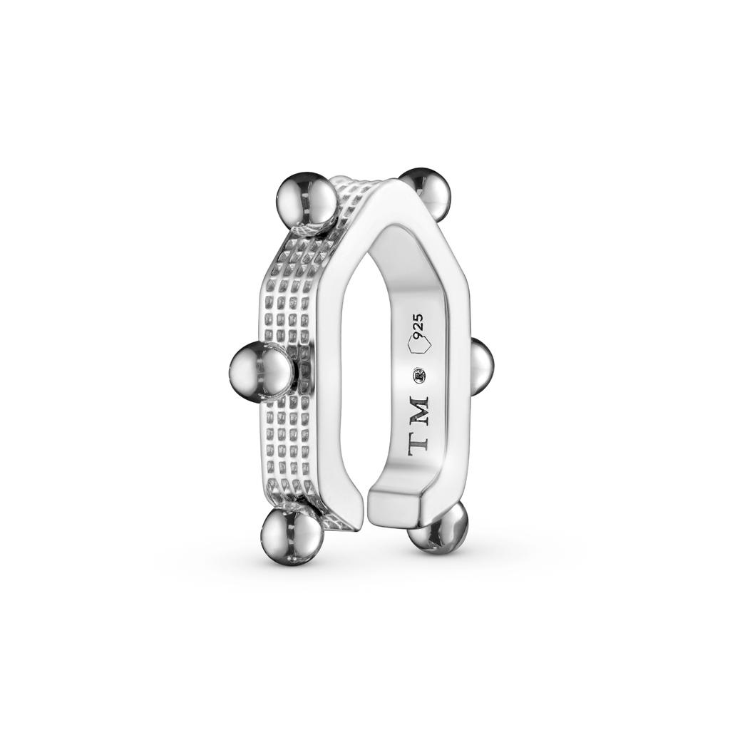 Trencadism Link Silver 925 Ear Cuff Trm Lkec14Bl6S
