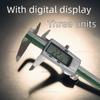 150mm Stainless Steel Digital Caliper with Zero Setting 0.01mm High Precision 6 Inch Digital Thickness Gauge Fraction MM Inch
