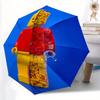 1 Stück Lego Bausteine Automatisches Öffnen/Schließen Outdoor-Regenschirm Stabiler Eisenrahmen, Kompakter Reise-Regenschirm - Perfektes Geschenk, a0829117