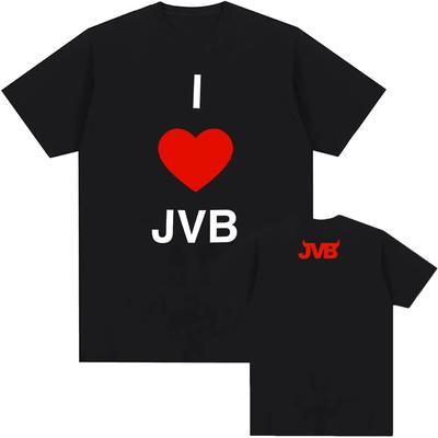 2026 I Love JVB Tee JOEY VALENCE  BRAE Band Design Merch Short Sleeve Cotton MenWomen Tshirt Casual Loose Oneck Male
