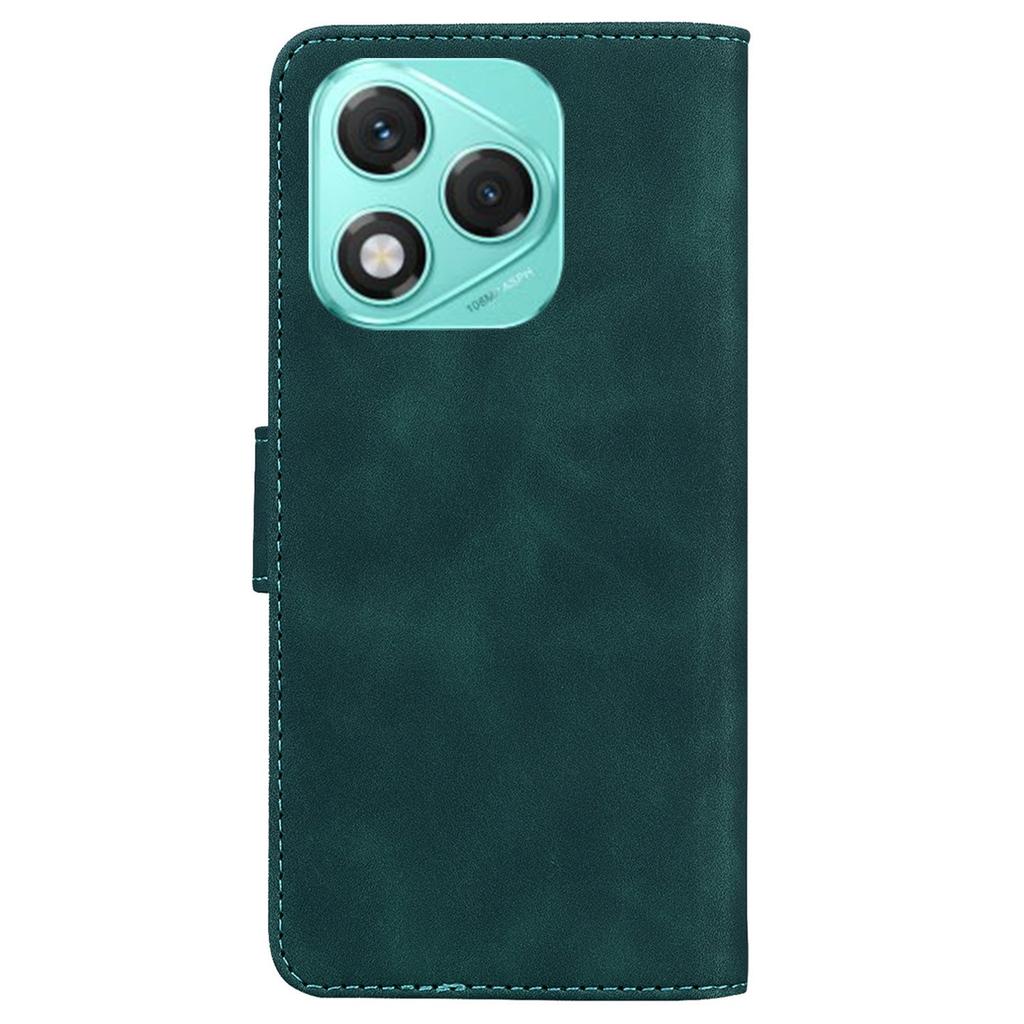 For Honor 400 Lite 5G Case Solid Color Leather Wallet Phone Cover