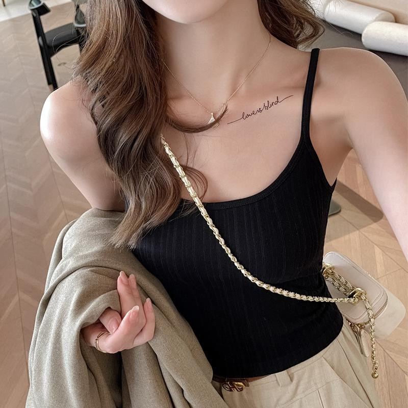 

Осенне-зимний белый теплый нижний жилет для женщин с нагрудной подкладкой, одна фиксированная новая облегающая внутренняя блузка One size