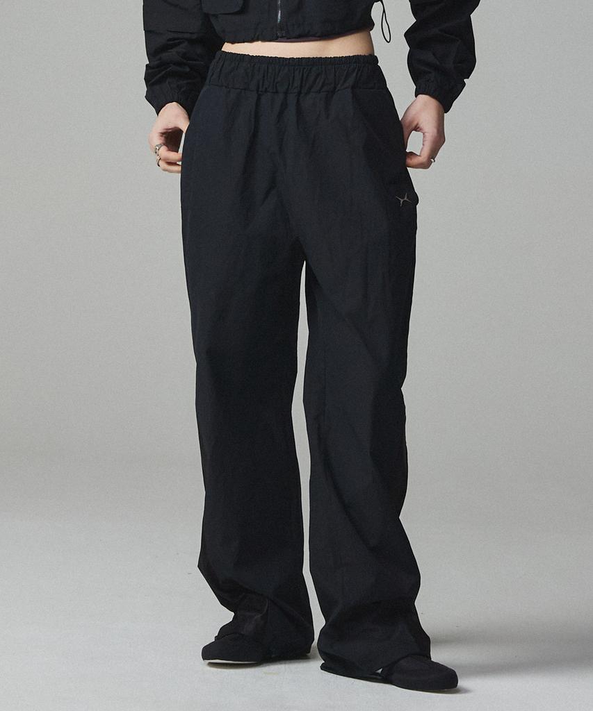 KITTY POTTERY Symbol Mesh Layered Pants Light Grey