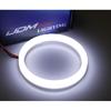Even Lighting White LED Halo Ring For Kia Optima Hyundai Genesis Coupe Headlight