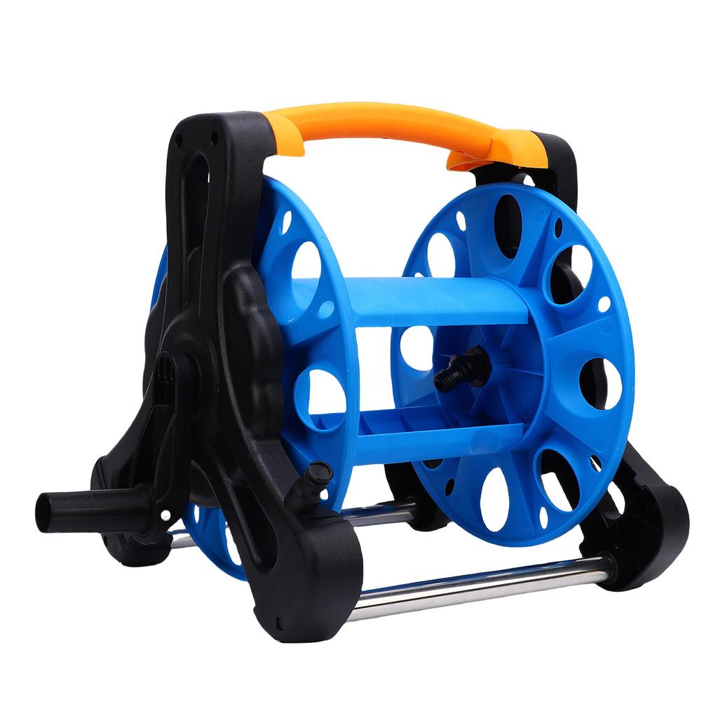 Vattenrullvagn PP Lättviktig Väggmonterad Bärbar Vattenslanghållare för 114,8ft Vattenrör