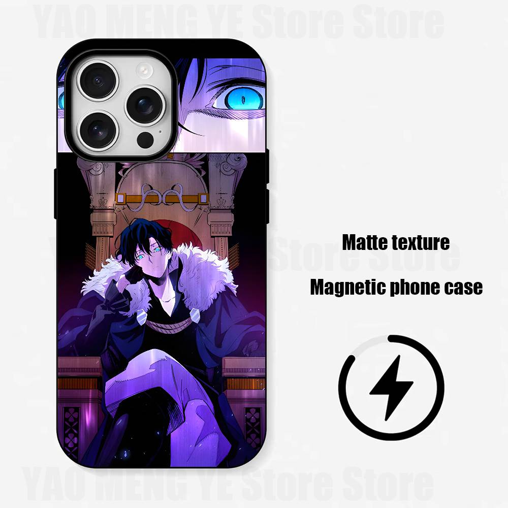Philia Leo Diati Manhwa Frosted Soft For Phone Case For Iphone 11,12,13,14,15,16,17 Pro Max XS Wireless Charge Magnetic Cover