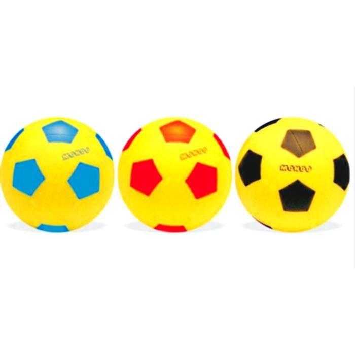 MONDO - Ballon en mousse - MultiSport - Jaune - Enfant - A partir de 3 ans