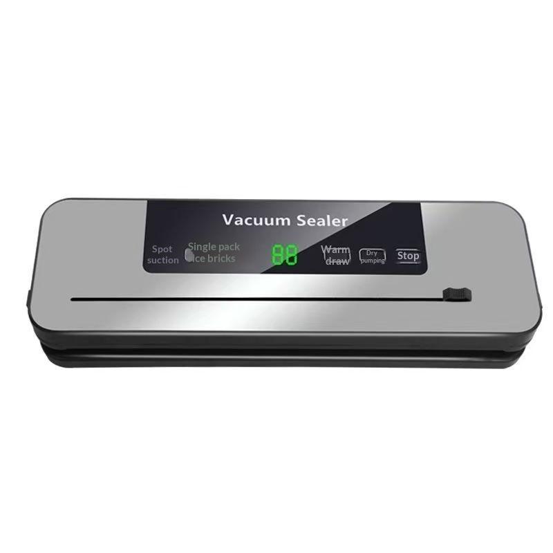 Vacuum Sealing Machine, Household Fully Automatic Food Vacuum Machine, Fresh-Keeping Plastic Sealing Vacuum Machine