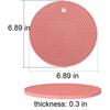 4 Pieces Of Three-legged Multi-purpose Silicone Pot Holder Thermal Pad Silicone Heat-resistant Coaster