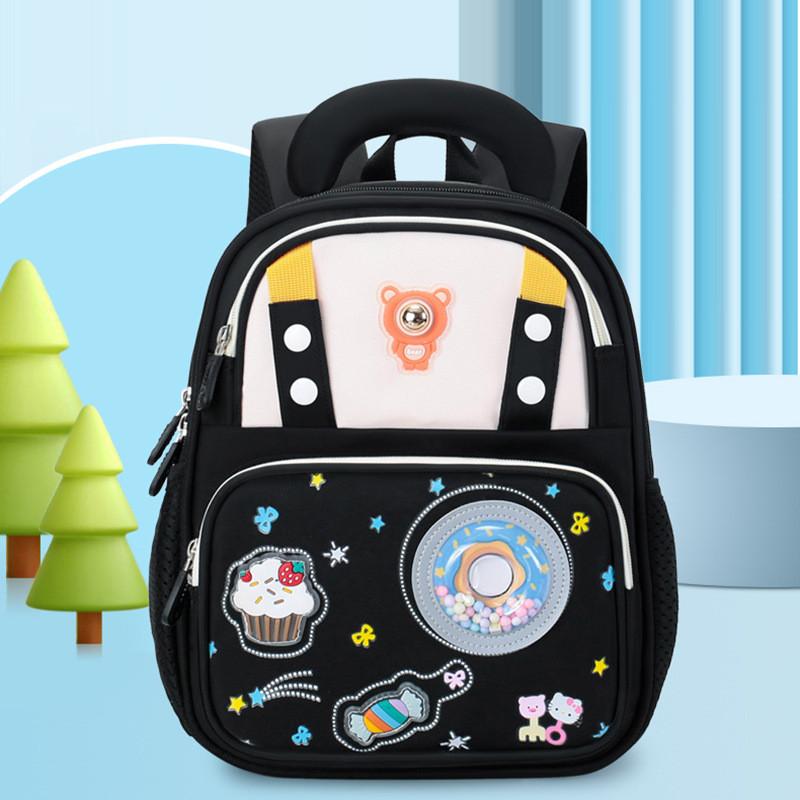 Kids School Backpack With Breathable Nylon Material For Young Children And Primary Students