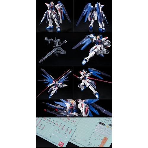 RG Mobile Suit Gundam SEED ZGMF-X10A Freedom Gundam 1/144 Scale Pre-Colored Plastic Model