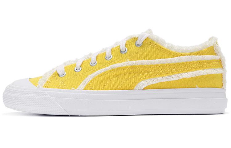PUMA Capri Raw Cut Shoes Yellow 381586-01 35.5