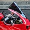 Motorcycle Windshield For Ducati Panigale V4 V4S 2020-2024 Windscreen Heighten Windshield Enlarge Wind Spoiler Cover Fairing