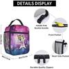 Lunch Box Insulated Lunch Bag for Women Men Unicorn Purple Reusable Cooler Tote Bags for Work Picnic Outdoor