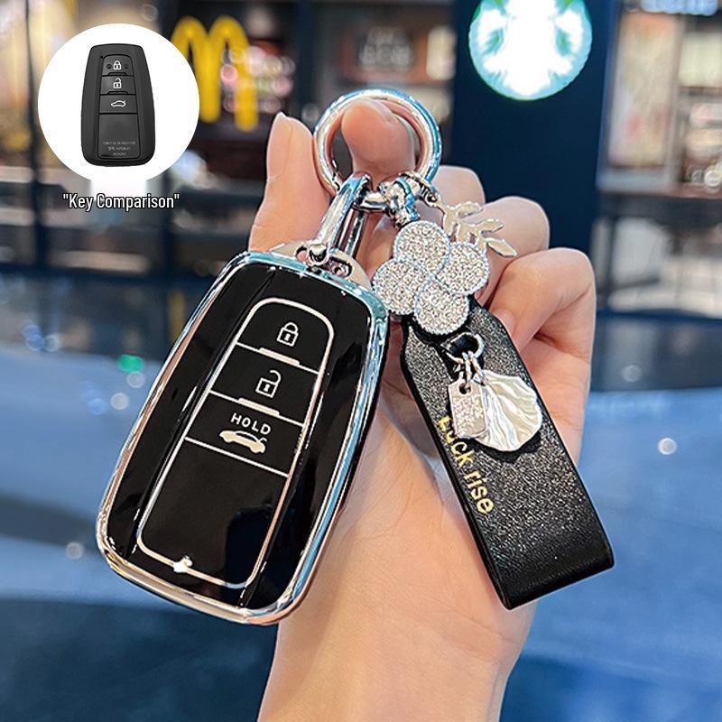 Women’s Key Covers for Toyota: Corolla, Camry, Levin, Avalon, Highlander, RAV4, and CHR.